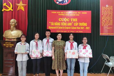 Cuộc thi tài năng Tiếng Anh cấp trường